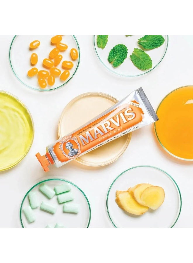 Marvis Ginger & Mint Toothpaste 85ml - Image 4